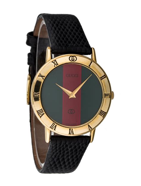 gucci leather strap 3000m|luxury gucci watches.